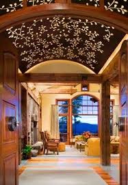 Mountain Artisan Rustic Entry Other Metro Tkp Architects Interesting Approach Don T Have To Worry A Rustic Entry Entryway Inspiration My Dream Home