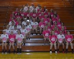Do you look through bins of old movies at the thrift store? Rvhs And Chs Athletes Volley For A Cure Coshocton Beacon Today