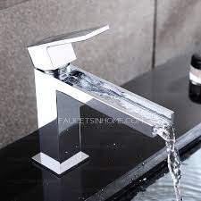 cool square shaped long waterfall spout