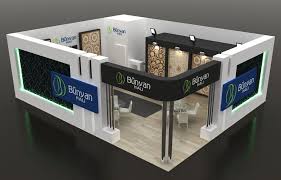 Bunyan Hali Fuar Standi Mart 2012 Zemin Fuari In 2020 Exhibition Booth Design Booth Design Stand Design