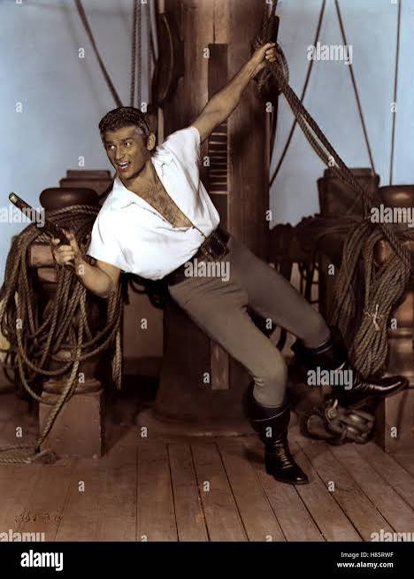 Yankee buccaneer 1952 jeff chandler hi-res stock photography and images -  Alamy