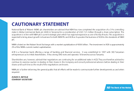 Recent changes in the regulatory and enforcement. Welcome To National Bank Of Malawi The Bank Of The Nation