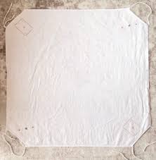 Vintage Square Tablecloth Card Table Cover White Neutral Embroidered Table Cloth Poker Table Little 30 X 30 Inches H Square Tablecloth Table Cloth Table Covers