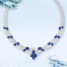 Harry Winston On Instagram Explore Harry Winston S Winter Garden With This Shimmering Suite Of In 2021 Blue Sapphire Jewelry Harry Winston Jewelry Stone Necklace Set