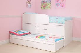 White Sleepover Bed With Storage Childrens Bed Centres Sleepover Beds Kid Beds Kids Bunk Beds