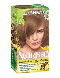 Nutrisse Nourishing Color Creme Light Golden Brown 63 Garnier Medium Brown Hair Hair Color Light Golden Brown Hair