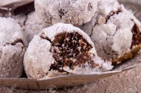 Add dates and pecans and mix well. Traditional Christmas Almond Chocolate Snowballs Cookies Biscuits Stock Photo Picture And Royalty Free Image Image 145134747