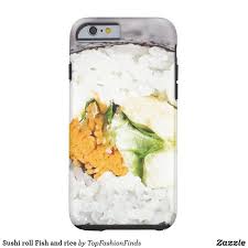 Sushi Roll Fish And Rice Case Mate Iphone Case Zazzle Com Iphone Cases Case Mate Sushi Rolls