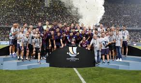 The spanish super cup shall be completely different than what we were used to. Fc Barcelona Win 13th Spanish Super Cup