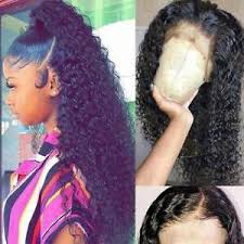 2020 popular 1 trends in hair extensions & wigs, beauty & health with human hair lace front wigs with baby hair and 1. Deep Curly 360 Lace Front Wigs Indian Remy Human Hair Full Lace Wig Baby Hair Ss Ebay