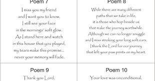We hope that they will give solace and comfort in your grief or be a wonderful way to express your sympathy in a card. Pet Loss Poems For Animals Ideas For Writing All Animals At Repinned Net