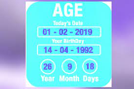 Age Calculator -Enter Your Date Of Birth And Find Out How Old You Are In  Years, Months, Days, Minutes
