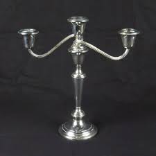 Gorham Sterling Silver Candelabra Vtg 808 1 Weighted 3 Arm Candle Holder Gorham Sterling Candelabra Groha Silver Candelabra Sterling Silver Flatware Silver