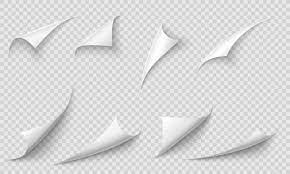 Curled Page Corner Paper Edges Curve Pages Corners And Papers Curls With Realistic Shadow Illustration Set In 2021 Shadow Illustration Vector Illustration Flip Book