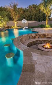 Das Schwimmbaddesign Ist Direkt Aus Dem Spielbuch Aus Das Dem Direkt Ist Aus Das Dem Di In 2020 Luxury Pools Backyard Backyard Pool Designs Backyard Pool