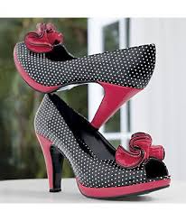 Black And White Polka Dot Shoes Heels Monroe Main Polka Dot Pump Heels Crazy Shoes Polka Dot Pumps