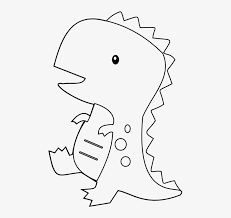 Coloring page and valentine cards. Cute Dinosaur Clipart Black And White Cute Coloring Dinosaurs Pages Png Image Transparent Png Free Download On Seekpng