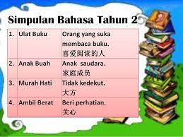 Latihan simpulan bahasa untuk bahasa malaysia thn 2 3. Simpulan Bahasa Tahun 2 Kssr