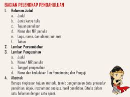 Maka pada tiap awal katanya harus ditulis dengan huruf kapital. Kti Karya Tulis Ilmiah Ppt Download