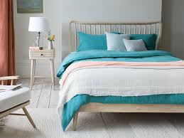 King size wooden spindle headboard. Spindle Bed Mid Century Wooden Bed Loaf