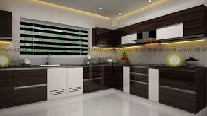 biege l shaped modular kitchen
