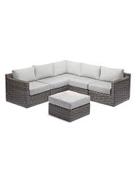 Glucksteinhome Sedona 6 Piece Patio Conversation Set Thebay Conversation Set Patio Outdoor Sectional Sofa Outdoor Sectional