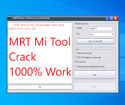 2# input sim card then go ta . Mrt Key Mi Unlock Tool Unlock Account Edl Mode Gsm Xxx Team