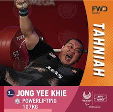 Tokyo, aug 30 — national powerlifting athlete jong yee khie bagged a second medal for malaysia, a silver, in the men's 107 kilogrammes (kg) category at the tokyo paralympics today. Ousg 3oxkxd0gm