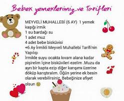 incitanem tuana adli kullanicinin bebek beslenmesi panosundaki pin bebek yemek tarifleri bebek yemekleri mama tarifleri