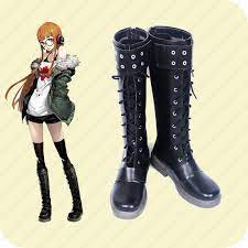 Persona 5 Futaba Sakura Cosplay P5 Anime Boots Tailor Made - Shoes -  AliExpress