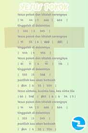 Pin by ministerest on YESUS POKOK: PIANIKA/MELODICA | Belajar, Lagu, Pianika