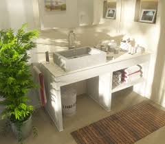 Plan vasque en acacia massif abouté de qualité nature. Avec Qboard Construire Un Plan Vasque Sur Mesure Styles De Bain