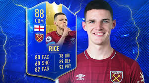West ham's star centre midfielder declan rice has taken to tiktok to show off his fifa 21 ultimate team starting xi, and it's stacked with top icons and premier. Fifa 19 Tots Rice Review 88 Tots Rice Player Review Fifa 19 Team Of The Season Review Youtube