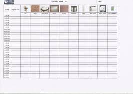 Toilet Cleaning Schedule Chart Bismi Margarethaydon Com