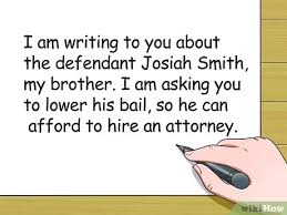 The letter should be addressed to the judge's full name such as honorable name of judge along with the address of the district court. 3 Ways To Address A Letter To A Judge Wikihow