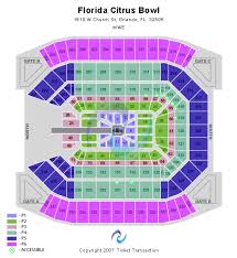 florida citrus bowl seating chart