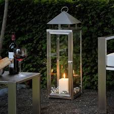 Laterne Aus Edelstahl Laterne Kerze Windlicht Laterne Kerzenschein
