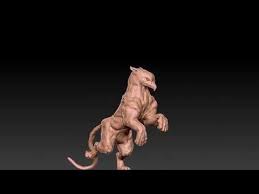 Model Made In Zbrush For 3d Print Griffin With Eagle Head And Lion Body I Was Super Inspired By The Zbrush Summit Present Zbrush Zbrush Models Lion Sculpture