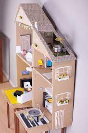 Dollhouse 11 Diy Dollhouse Cardboard Dollhouse Diy Doll