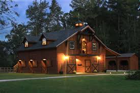 Barn pros also helped connect us to people who were very instrumental in our building process. Barn Pros Olympic Barn Kit Model 36ft X 36ft With Four Horse Stalls And Wash Bay And Tack Room On The Lower F Barn Style House Prefab Barns Barn House Plans
