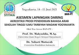 Check spelling or type a new query. Asesmen Lapangan Daring Akreditasi Prodi Pba 14 15 Juni 2021 Stitma