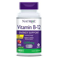 Vitamin b12 is an essential vitamin. Natrol Vitamin B 12 Energy Support Strawberry Fast Dissolve Tablets