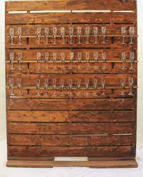 Wooden Champagne Wall Pallet Wedding Champagne Crates