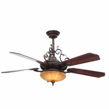 Hampton Bay Chateau 52 In De Ville Walnut Remote Indoor Ceiling Fan W Light Kit Home Garden Lamps Ceiling Fan With Light Ceiling Fan Bronze Ceiling Fan