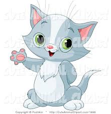 Black And White Tabby Cat Clipart Clip Art Of A Grey And White Pet Tabby Cat Kitten With Large Round Kitten Images Grey Kitten Tabby Cat