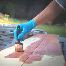 If the water soaks into the wood pores, then the treated wood is dry enough to paint. The Ultimate Guide To Pressure Treated Wood The Handyman S Daughter