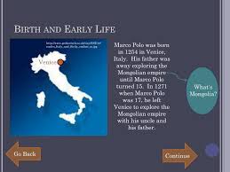 In the meantime, tibetan buddhism was introduced to mongolia and so there are interesting parallels between mongolian and tibetan culture. Ppt Marco Polo Powerpoint Presentation Free Download Id 2065778