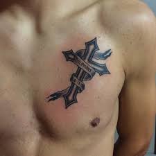 Do you know that cross tattoos are the most popular tattoo designs in the world? Cool Chest Cross Tattoos Elegant Arts Tattoo