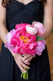 Blush and pink wedding bouquets. Pink Coral Peony Bouquet