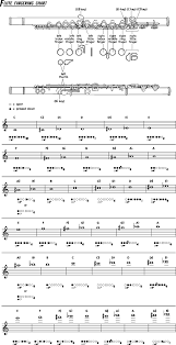 Flute Fingering Chart